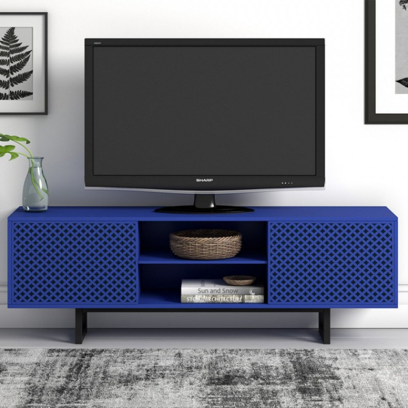 Camden Blue Diamond TV Table